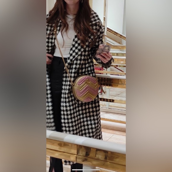 Gucci Pink and Gold Crossbody Bag - Picture 6 of 9